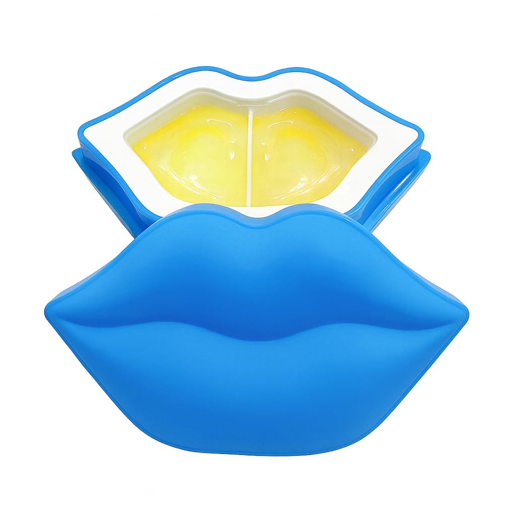 2 in 1 Lip Care Kit, Honey lip scrub and lip sleeping mask for dry and chapped lips