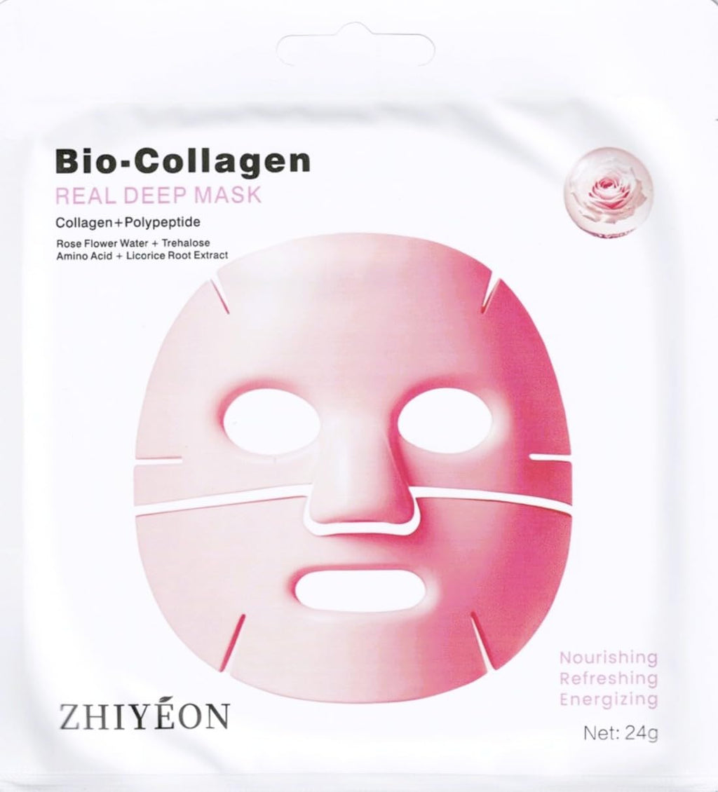 ZHIYÉON BIO-COLLAGEN REAL DEEP MASK, Pack of 5