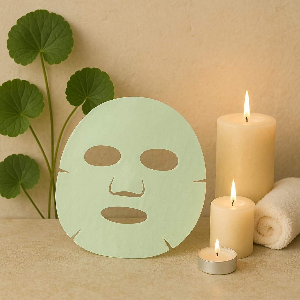 ZHIYEON Bio-Collagen Real Deep Mask, Soothing Hydrogel Sheet, 24g, With Polypeptide and Centella Asiatica Extract, 60 Minutes Treatment, Pack of 5
