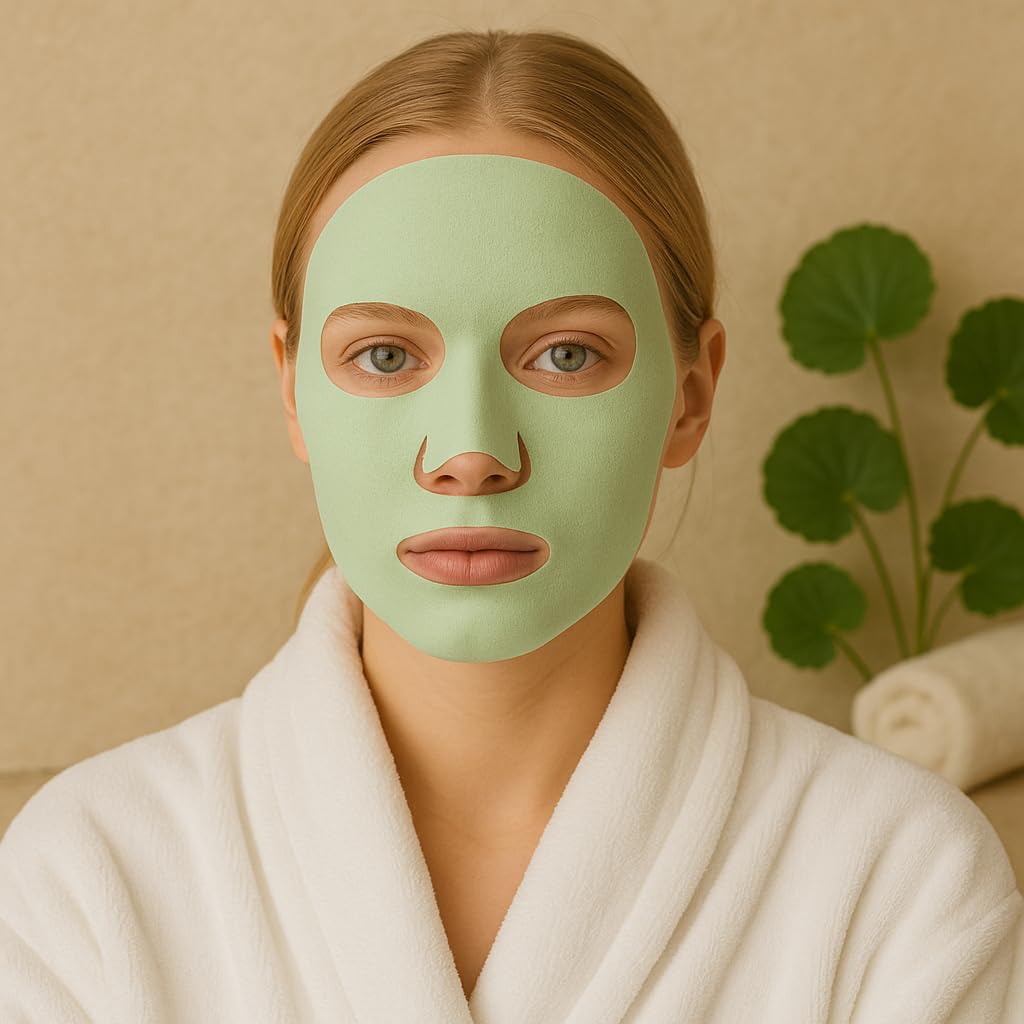 ZHIYEON Bio-Collagen Real Deep Mask, Soothing Hydrogel Sheet, 24g, With Polypeptide and Centella Asiatica Extract, 60 Minutes Treatment, Pack of 5