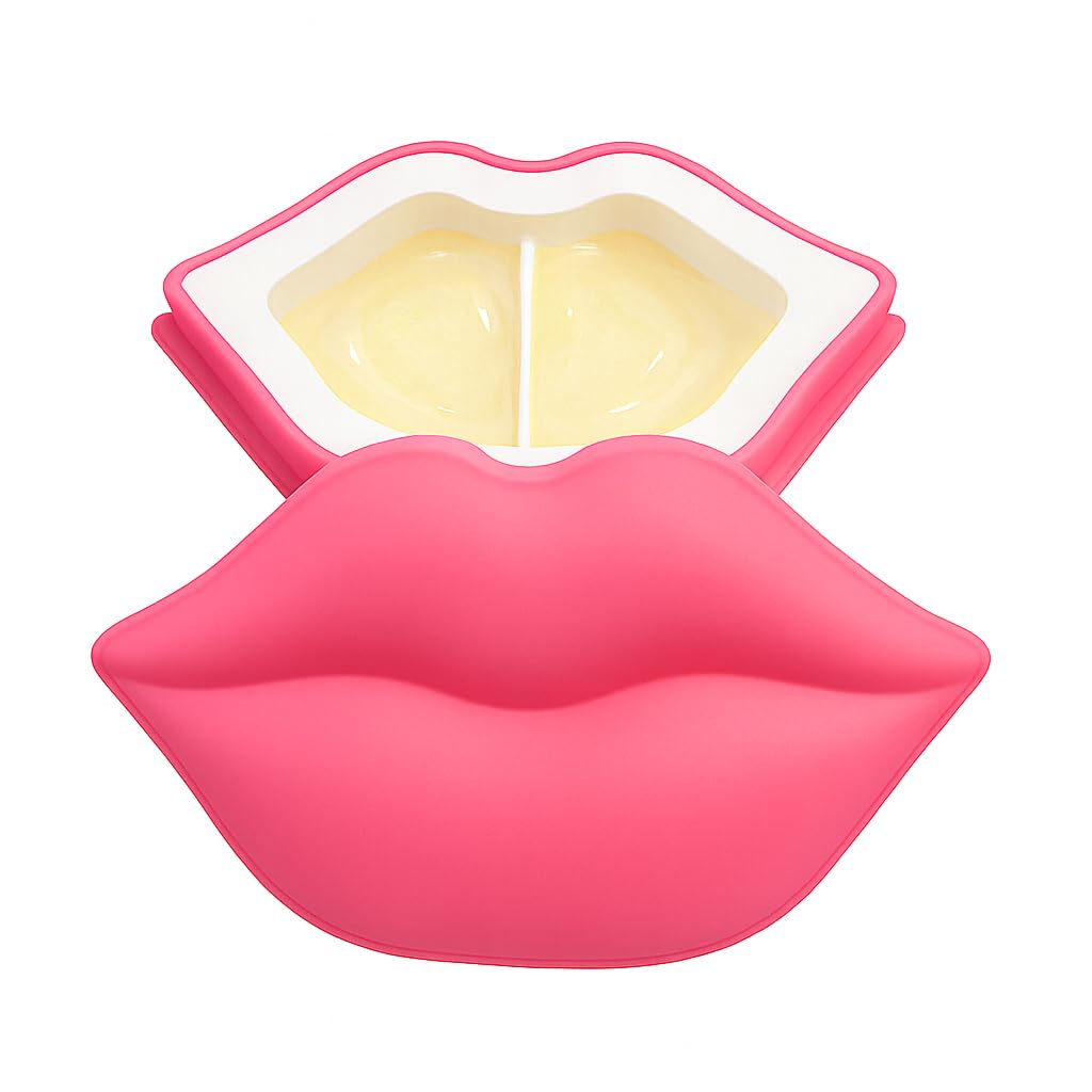 2 in 1 Lip Care Kit with Sweet Orange Lip Scrub and Sleeping Mask for Dry Chapped Lips, Deep Nourishing Moisturizing Treatment
