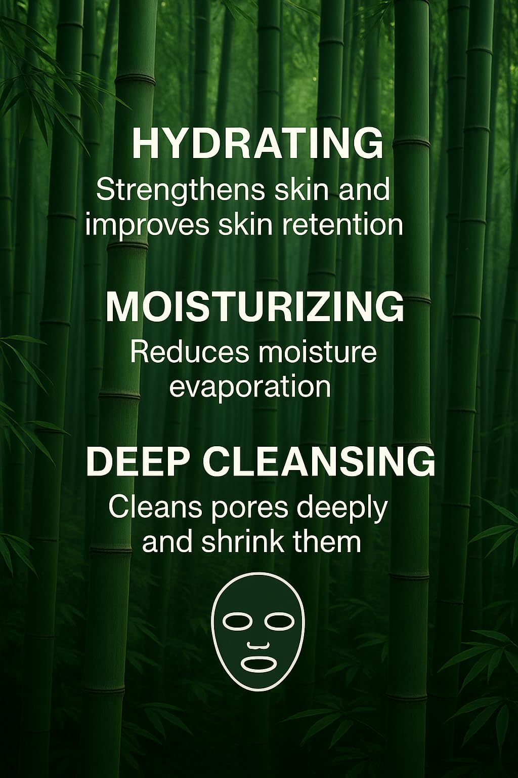 ZHIYEON Bamboo Charcoal Deep Cleansing Facial Mask, Black Head Removal, 30ml, With Green Tea Extract, 15-20 Minutes Treatment, Pack of 5